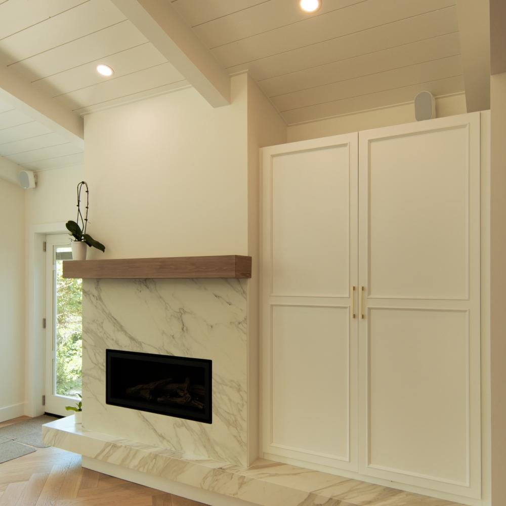 Lakeside sunroom addition